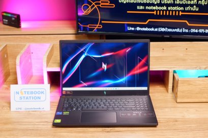 Acer Nitro V15 i7-13620H RTX4050(6GB) RAM16 SSD512 จอ15.6 FHD 144Hz สเปคเกมมิ่ง ดีไซน์เรียบหรู อุปกรณ์ครบกล่องพร้อมประกันศูนย์ ขายเพียง 26,900 .-