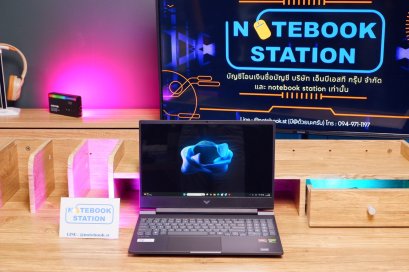 HP Victus Gaming 15 Ryzen5(AI)-8645HS Ram16 RTX3050(6GB) SSD512GB จอ15.6 144Hz เกมมิ่งรุ่นใหม่ มีAIช่วยประมวลผล ครบกล่องพร้อมบิลใบเสร็จ เพียง 21,990.- พึ่งออกshopไม่ถึง 1 อาทิตย์ประกันศูนย์ยาวเกือบ 2 ปี