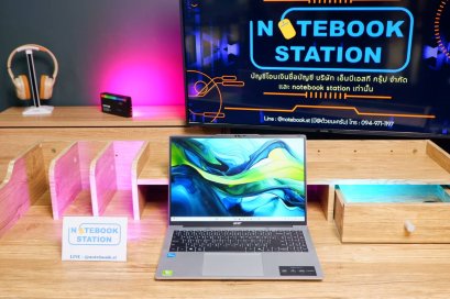 Acer Aspire Lite 16 i3-1305U Ram8 SSD512 จอ15.6 FHD+ สเปคทำงานรุ่นใหม่ จอใหญ่มีแป้นตัวเลขแยก เครื่องพร้อมใช้งานเพียง 10,800.-ประกันศูนย์ยาว2027