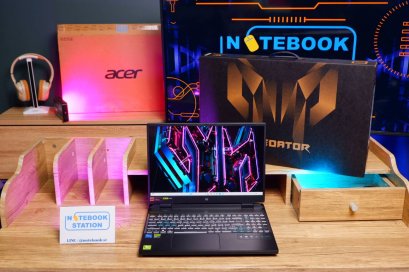Acer Predator Helios Neo 16 i5-13500HX RTX-4050(6GB) Ram32 SSD512 จอ16 2K 165Hz จอสวยสีตรง สเปคสูงจัดเต็ม คีย์บอร์ดไฟRGB4Zone เครื่องสวยวัสดุดี มีประกันศูนย์ยาวกลางปี2026 ราคาเพียง 32,990.-
