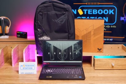 Asus TUF Gaming F15 i5-11400H RTX-2050(4GB) Ram16 SSD512 จอ15.6 144Hz สเปคเกมมิ่ง ดีไซน์สุดเท่ คีย์บอร์ดไฟRGBสวยๆ มีประกันศูนย์เครื่องพร้อมใช้งาน เพียง 16,990.- อุปกรณ์แท้ครบกล่องพร้อมกระเป๋าเป้