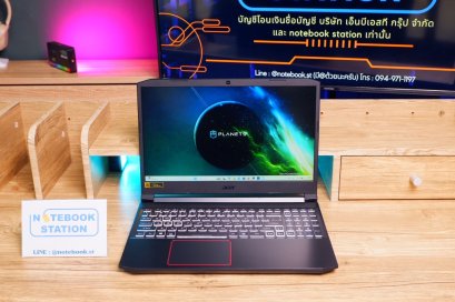 Acer Nitro 5 Ryzen5-4600H Ram8 GTX1650(4GB) SSD512 จอ15.6 144Hz สเปคดี คีย์บอร์ดไฟRGB เครื่องพร้อมใช้งาน ขายเพียง 11,990.-