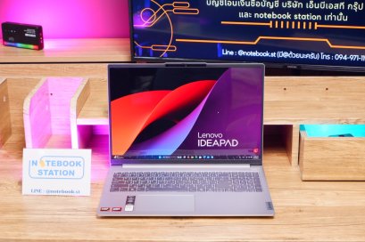 Lenovo IdeaPad Slim 5 รุ่นใหม่ Ryzen7-8845HS Ram16 SSD512 จอ16.0 2K สเปคดี คีย์บอร์ดไฟ จอใหญ่ มีประกันศูนย์ ขายเพียง 21,900.-