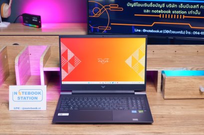 Hp Victus Gaming 15 i5-12500H Ram16 RTX3050(4GB) SSD512 จอ16.1 144Hz สเปคสูง สภาพสวย เพียง 19,490.- พร้อมใช้งานมีประกันศูนย์