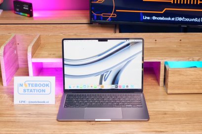 APPLE Macbook Air 13 (2022) M2 Ram8 ssd256 จอ13.6 2k ตัวเครื่องสวย รีเซ็ตตัวเครื่องพร้อมใช้งาน ขายเพียง 21,900.-