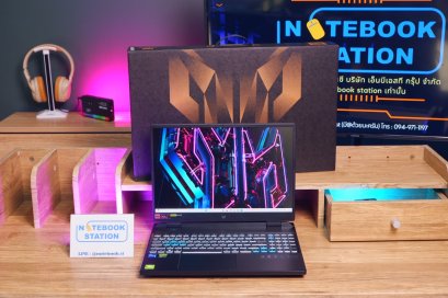 Acer Predator Helios Neo 16 i5-13500HX RTX4060(8GB) Ram32 SSD512+512 จอ16 WQXGA 2K 165Hz สเปคสูงมาก เครื่องสวยอุปกรณ์ครบกล่อง พร้อมประกันศูนย์ ขายเพียง 34,990.-