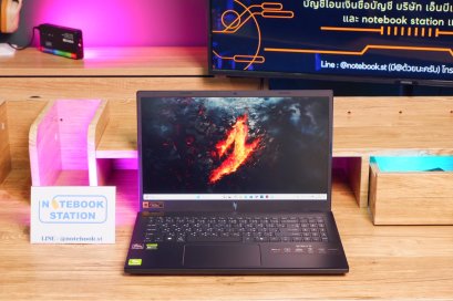 Acer Nitro V15 Ryzen5-7535HS RTX2050(4GB) RAM16 SSD512 จอ15.6 FHD 165Hz ภาพสวยสเปคสูง ดีไซน์หรูดูทันสมัย อุปกรณ์ครบกล่องพร้อมประกันศูนย์ยาว2027 ขายเพียง 17,900.-