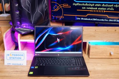 Acer Nitro V15 i5-13420H RTX4050(6GB) RAM32 SSD512 จอ15.6 144Hz เกมมิ่งสเปคสูง ดีไซน์สวยเรียบหรูเครื่องมีประกันศูนย์ ขายเพียง 23,990.-พร้อมกระเป๋าเป้