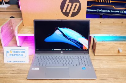 Hp 15s i3-1215U Ram8 SSD512 จอ15.6 FHD IPS สเปคทำงาน ประมวลผลไว เครื่องพร้อมใช้งาน ขายเพียง 10,990.-