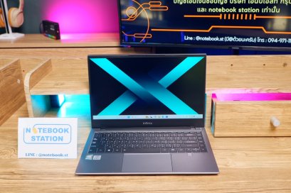 Infinix INBOOK X1 PRO i7-1065G7 RAM16 SSD512 จอ14 FHD IPS สเปคสูง คีย์บอร์ดมีไฟ ดีไซน์เบาบาง พกพาสะดวก ขายเพียง 9,490.-