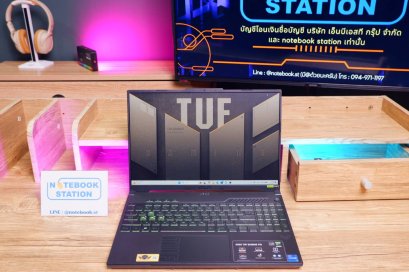 Asus TUF Gaming F16 i7-13650HX RTX4050(6GB) Ram16 SSD512 จอ16 FHD+ 165Hz เกมมิ่งรุ่นใหม่ สเปคจัดเต็ม ดีไซน์สวยทันสมัย เพียง 31,900.-