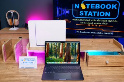 Macbook Air 13 (2025) M4 Ram16 SSD256 จอ13.6 ระดับ2k เครื่องสวยมาก อุปกรณ์แท้ครบกล่องพร้อมประกันศูนย์เกือบ1ปีเต็ม ราคาเพียง  28,990.-