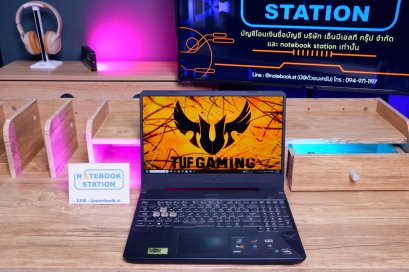 Asus TUF Gaming Ryzen7-3750H GTX1660Ti(6GB) Ram16 SSD512 จอ15.6 120Hz สเปคเกมมิ่ง คีย์บอร์ดไฟRGBเพียง 14,500.-