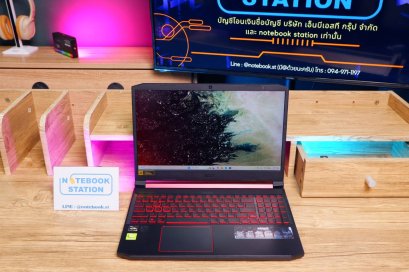 Acer Nitro 5 Ryzen5-3550H AMDRadeonRX560X(4GB) Ram16 SSD512 จอ15.6 FHD IPS 144Hz สเปคเล่นเกมส์ มีไฟใต้คีย์บอร์ด ราคาเพียง 7990.-