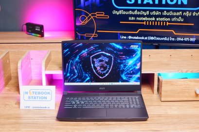 MSI Bravo 15 Ryzen5-7535HS การ์ดจอแยกRX6550M(4GB) Ram8 SSD512 จอ15.6 144Hz เครื่องสวยสเปคเกมมิ่ง เพียง 15,900.- พร้อมประกันศูนย์