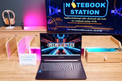 Gigabyte GAMING G5 KD i5-11400H RTX-3060(6GB) Ram16 512 GB M.2 15.6 FHD IPS 144Hz สเปคเกมมิ่งจัดเต็ม มีแป้นตัวเลขแยก เครื่องพร้อมใช้งาน ขายเพียง 18,990.-