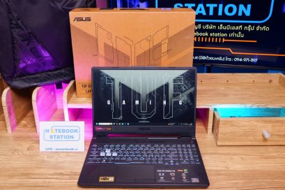 Asus TUF Gaming A15 Ryzen7-7435HS RTX2050(4GB) Ram16 SSD512 จอ 15.6 FHD 144Hz สเปคสูง คีย์บอร์ดไฟRGB ดีไซน์สวยเท่ดูทันสมัย ยกครบกล่องเครื่องพร้อมประกันศูนย์ เพียง 17,800.-