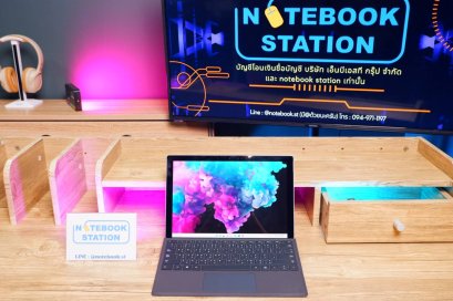 Microsoft Surface Pro7 ทัสกรีน ถอดจอได้ คีย์บอร์ดไฟ i5-1035G4 Ram8 SSD128  สเปคทำงานทั่วไป เหมาะแก่การพกพา ขายเพียง 9,390.-