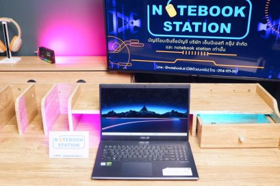 Asus VivoBook i5-9300H GTX-1650(4GB) Ram8 SSD512 จอ15.6 144Hz จอภาพสวย สเปคดี มีการ์ดจอแยก คีย์บอร์ดไฟสีขาว เครื่องพร้อมใช้งาน ขายถูกเพียง 9,990.-