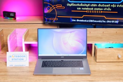 Huawei Matebook D15 i3-10110U Ram8 SSD256 จอ15.6 FHD IPS สเปคทำงาน หน้าจอใหญ่ น้ำหนักบางเบา เครื่องพร้อมใช้งาน ขายเพียง 7,490.-