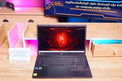 Acer Nitro V15 i5-13420H RTX2050(4GB) Ram16 SSD512 จอ15.6 FHD 144Hz สเปคเกมมิ่ง คีย์บอร์ดไฟสีขาว ดีไซน์สวยเท่ เรียบหรูดูทันสมัย เครื่องมีประกันศูนย์acerเข้าดูแลถึงบ้าน ขายเพียง 14,990.-เท่านั้น