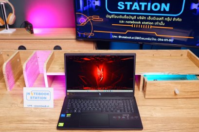 Acer Nitro V15 i5-13420H RTX2050(4GB) Ram16 SSD512 จอ15.6 FHD 144Hz สเปคเกมมิ่ง คีย์บอร์ดไฟสีขาว ดีไซน์สวยเท่ เรียบหรูดูทันสมัย เครื่องมีประกันศูนย์acerเข้าดูแลถึงบ้าน ขายเพียง 17,990.- เท่านั้น