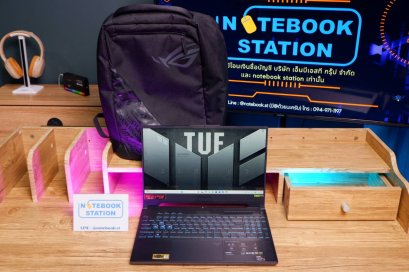 Asus TUF Gaming A15 Ryzen7-7735HS RTX-4060(8GB) Ram16 SSD512 จอ 15.6 FHD 144Hz เกมมิ่งสเปคสูง จอสวยสีตรง100% ดีไซน์สวยดูทันสมัย เครื่องพร้อมใช้งานมีประกันศูนย์ ขายเพียง 28,900.-