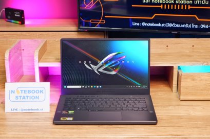 Asus Zephyrus G14 Ryzen7-4800HS GTX1650(4GB) RAM40 SSD512 จอ 14 FHD 144Hz สเปคดี มีการ์ดจอแยก ดีไซน์สวยบางเบาเหมาะพกพา ขายเพียง 15,990.-พร้อมใช้งาน