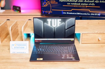 Asus TUF Gaming A15 Ryzen7-7435HS RTX4060(8GB) Ram16 SSD512GB จอ 15.6 FHD IPS 144Hz สเปคเกมมิ่ง ดีไซน์เท่ สเปคสูง ราคา 29,990.-