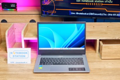 Acer Aspire 3 Intel Pentium Silver N6000 Ram4 SSD512GB+HDD500GB จอ14 FHD สเปคงานเอกสารใช้งานทั่วไป พร้อมใช้งาน ขายเพียง 5,990.-