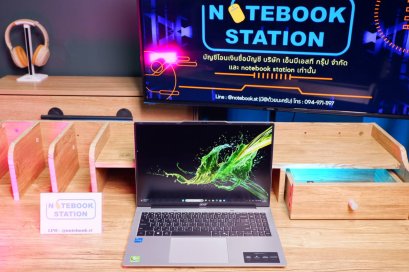 Acer Aspire Lite 16 รุ่นใหม่ i5-1334U Ram16 SSD512 จอ 16 นิ้ว FHD+ IPS จอใหญ่ภาพสวย ทำงานเก่ง ดีไซน์เรียบหรูดูทันสมัย มีประกันศูนย์ยาว1ปีกว่าขายเพียง 12,590.-
