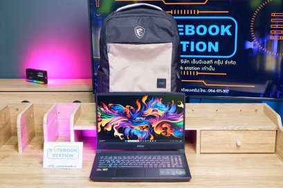 MSI Bravo 15 Ryzen7-7735HS RTX4060(8GB) Ram32 SSD512 จอ15.6 FHD 144Hz สเปคสูง น้ำหนักเบา เครื่องสวยมาก ขายเพียง 27,990.-