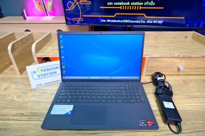 Dell inspiron 3515 Ryzen5-3450U Ram8 SSD256 จอ15.6 FHD สเปคดี เครื่องพร้อมใช้งาน ขายเพียง 7,990.-