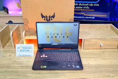 Asus TUF Gaming F15 i5-10300H GTX1650(4GB) Ram8 SSD512 จอ15.6 FHD 144Hz สเปคเกมมิ่ง คีย์บอร์ดไฟRGB ครบกล่อง เพียง 12,890.- พร้อมใช้งาน