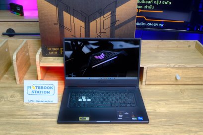 Asus TUF Gaming Dash F15 i5-11300H RTX3060(6GB) Ram16 SSD512 จอ15.6 144Hz สเปคสูง พร้อมใช้งาน ราคาเพียง 18,900.-