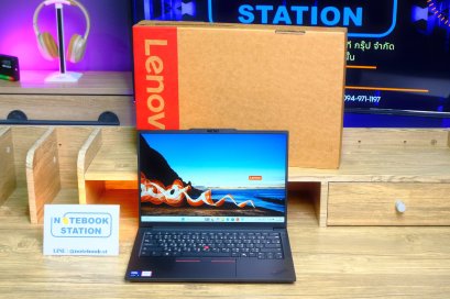 (สินค้ามือหนึ่งแกะกล่อง)Lenovo ThinkPad E14 G7 IntelCoreUltra5-125U RAM16 SSD512 จอ14.0 FHD WUXGA สเปคทำงานรุ่นใหม่ มีAIBoost เครื่องบางเบาเหมาะแก่การพกพา เพียง 25,900.- อุปกรณ์ครบกล่องพร้อมประกันศูนย์
