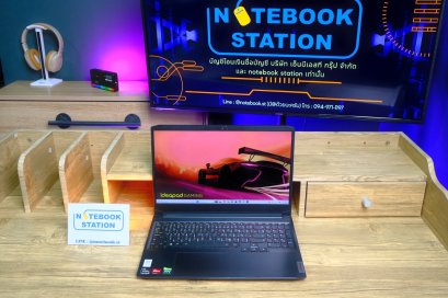 Lenovo IdeaPad Gaming3 Ryzen5-5600H RTX3050Ti(4GB) Ram32 SSD512+SSD1TB จอ15.6 120Hz สเปคสูง ดีไซน์สวย คีย์บอร์ดไฟRGB ขายเพียง 16,500.-