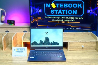 HP Victus Gaming 16 i5-12500H RTX-3050(4GB) Ram16 SSD512 จอ16.1นิ้ว 144Hz เกมมิ่งสเปคสูง ดีไซน์เรียบสวย เครื่องพร้อมใช้งาน ราคาสุดคุ้มเพียง 16,500.-เท่านั้น