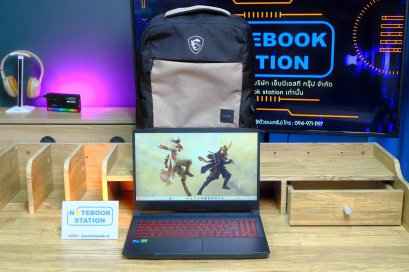 MSI GF66 Katana i7-11800H RTX3050(4GB) Ram32 SSD512 จอ15.6 144Hz สเปคสูง เครื่องสวยพร้อมใช้งาน เพียง 18,990.-