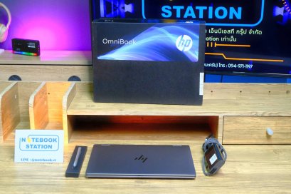 HP OmniBook X Flip 14 ทัสกรีนหมุนจอมีปากกา Ryzen AI 5 340Ram16 SSD1TB จอ14.0นิ้ว IPS 60 Hz สเปคสูงบางเบา พร้อมประกันศูนย์ยาวถึงปี2028 เพียง 33,990.-