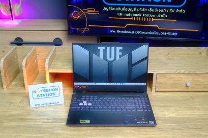 Asus TUF Gaming A15 Ryzen7-6800HS RTX2050(4GB) Ram16 SSD512GB จอ 15.6 FHD IPS 144Hz สเปคสูง ดีไซน์สวย คีย์บอร์ดไฟRGB มีประกันศูนย์ เพียง 18,500.-
