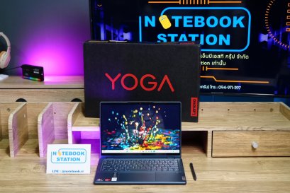 Lenovo Yoga 6 ทัสกรีนหมุนจอมีปากกา Ryzen7-7730U Ram16 SSD512 จอ13.3นิ้ว FHD+ WUXGA สเปคสูงบางเบาครบกล่องพร้อมประกันศูนย์ยาวถึง2028 เพียง 24,999.-