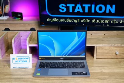 Acer Aspire 3 i3-1215U Ram4 SSD512GB จอ15.6 FHD IPS สเปคทำงาน ดีไซน์บางเบา เครื่องพร้อมใช้งาน ขายเพียง 8,490.-