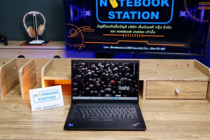 Lenovo Thinkpad E14 G2 i7-1165G7 Ram16 SSD512 จอ14 นิ้ว FHD IPS 60Hz สเปคดี ทำงานไหลลื่น เครื่องเล็กกะทักรัด พกพาสะดวก ขายเพียง 10,990.-เท่านั้น