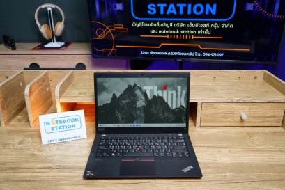 Lenovo ThinkPad T14 Gen2 Ryzen5PRO-5650U RAM16 SSD256 จอ14 FHD สเปคทำงาน ดีไซน์เบาบางพกพาสะดวก ขายเพียง 9,800.-