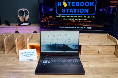 Asus TUF Gaming A15 Ryzen7-6800HS RTX-2050(4GB) Ram8 512GB M.2 จอ15.6นิ้ว FHD IPS 144Hz สเปคเกมมิ่ง คีย์บอร์ดไฟRGB ดีไซน์สวย เครื่องพร้อมใช้งาน เพียง 17,990.-