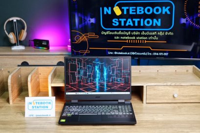 Acer Nitro 5 Ryzen7-7735HS RTX3050(4GB) RAM16 SSD512 จอ15.6 FHD 165Hz เกมมิ่งสเปคสูง คีย์บอร์ดไฟ4โซนRGB เครื่องสวย พร้อมประกันศูนย์2027 เพียง 22,990.-
