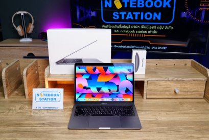Apple Macbook Pro13 Touch Bar (2019) Core i5 Ram8 SSD128 จอ13.3 IPS True Tone พร้อม Magic Mouse2 ยกครบกล่องรีเซ็ตเครื่องพร้อมใช้งาน ขายถูกเพียง 15,990 .-