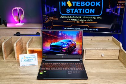 Acer Nitro V16 เกมมิ่งรุ่นใหม่ Ryzen7-8845HS RTX-3050(6GB) RAM16 SSD512 จอ16.0 FHD+ 165Hz จอสวยสเปคสูง คีย์บอร์ดไฟสีส้ม ดีไซน์สุดเท่ดูทันสมัย พร้อมประกันยาวถึงปี2028 ขายเพียง 22,800.-