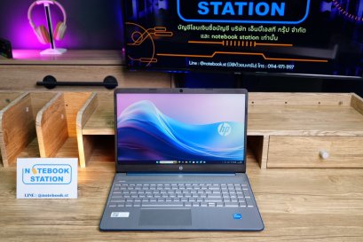 Hp 15s i3-1215U Ram8 SSD256 จอ15.6 FHD IPS สเปคทำงาน เครื่องประมวลผลไว แป้นตัวเลขแยก ขายเพียง 9,990.- มีประกันศูนย์